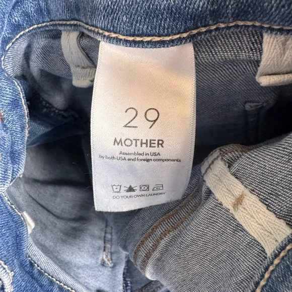 Mother Women's Blue Jeans - Picture 4 of 6